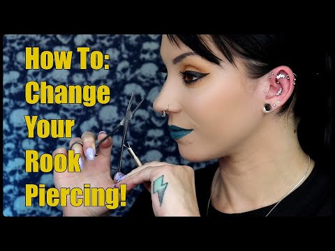 Anleitung: Ändern Sie Ihr ROOK-Piercing! | SO EINFACH!