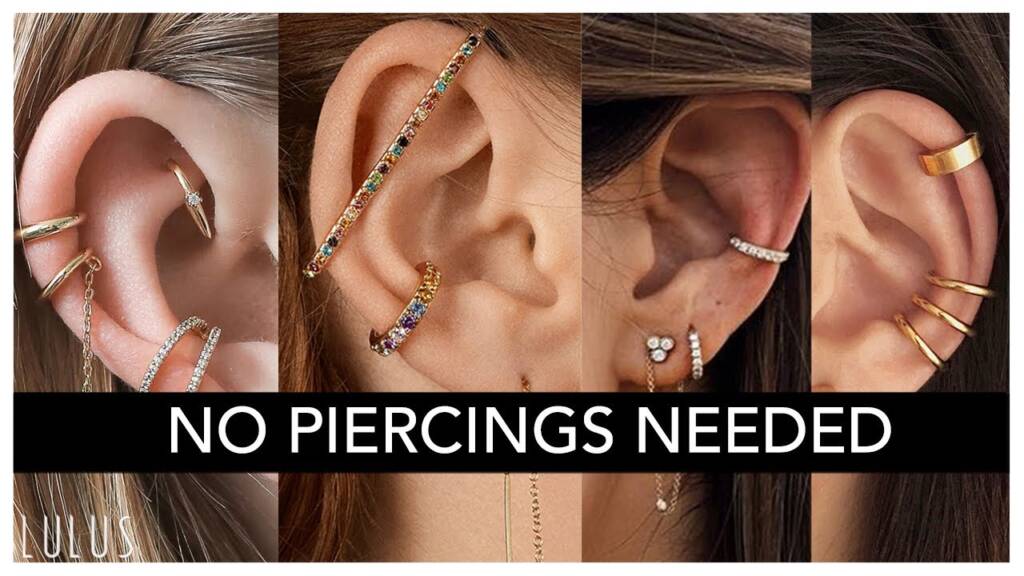 Ohrringe, die kein Piercing erfordern!!