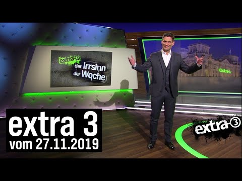 Extra 3 vom 27.11.2019 | zusätzliche 3 | NDR