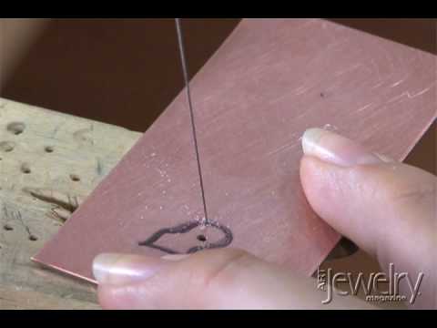 Kunstschmuck – Grundlegende Metall-Piercing-Techniken